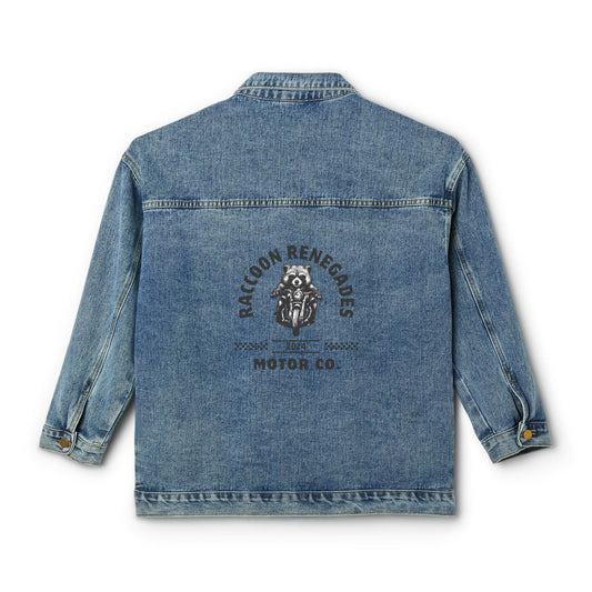 Women's Denim Raccoon Renegade Jacket