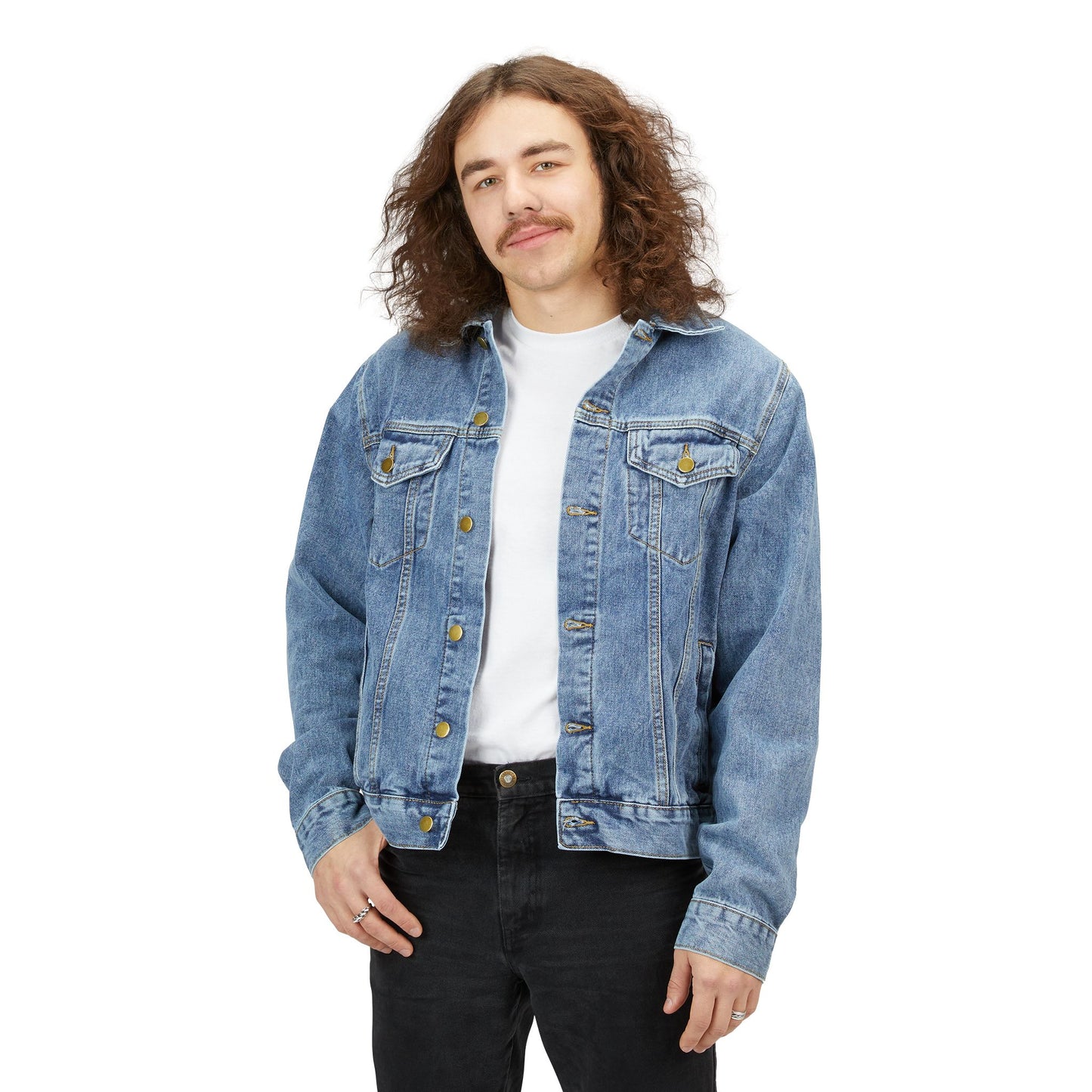 Men's Denim Raccoon Renegade Jacket